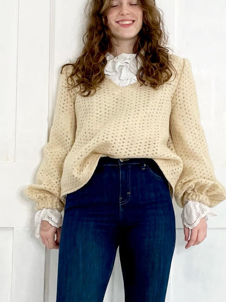 Laurent Knit Reversible V Neck