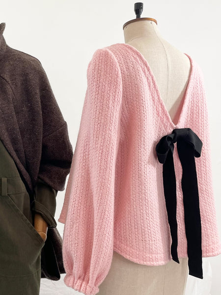 Laurent Knit Reversible V Neck