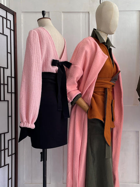 Laurent Knit Reversible V Neck