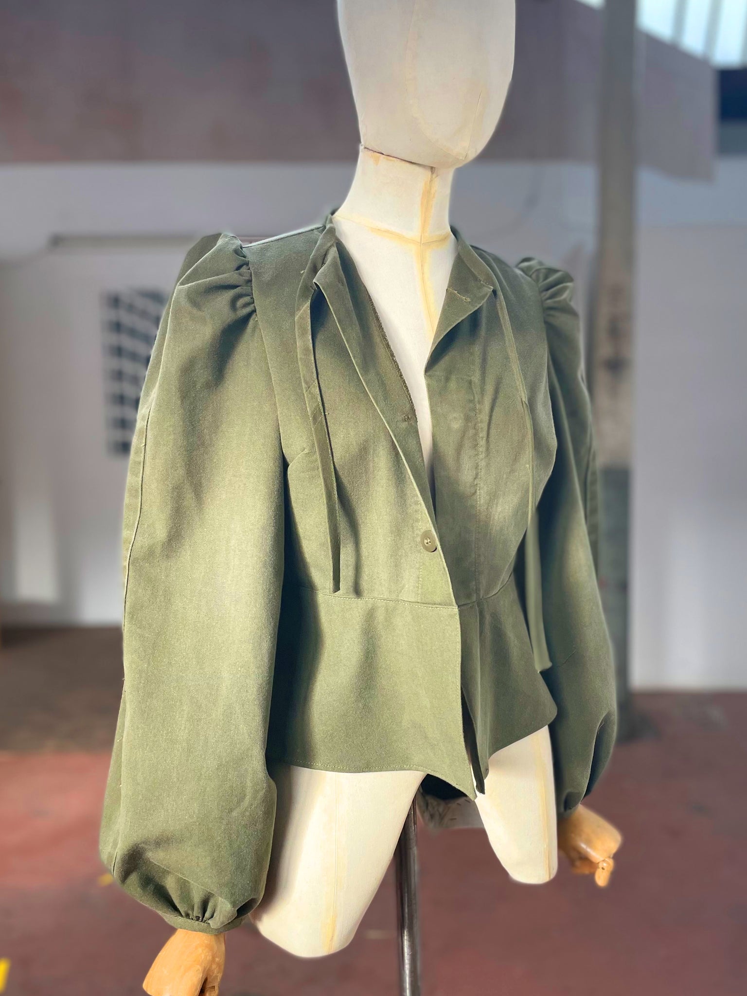 Laurent Blouse - Made from Reworked army wear